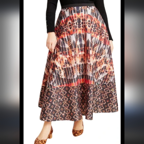 Anthropologie, kaleidoscope skirt Size.M - Picture 3 of 9